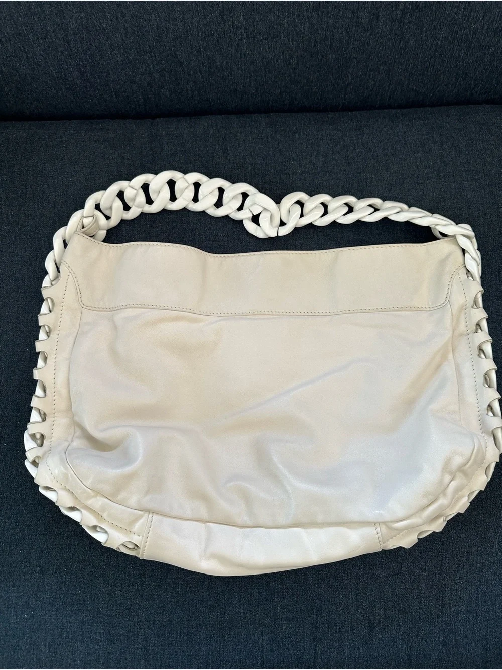 CHANEL bag white